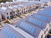 Nouvelles constructions dotées d'une installation solaire en toiture au Royaume-Uni (Source : SNRG)