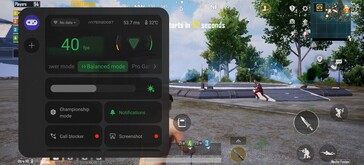 PUBG Mobile : Ultra HDR, 40 fps en moyenne.
