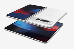 Le Pixel Fold devrait être présenté dans moins de deux mois. (Source de l'image : @OnLeaks)