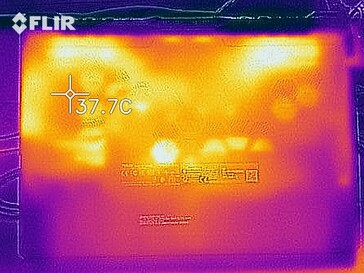 Carte thermique - inactif (bas)