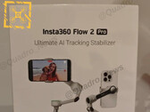 L'emballage de l'Insta360 Flow 2 Pro, qui a fait l'objet d'une fuite, fournit de nombreux détails sur cet appareil. (Source de l'image : @Quadro_News)