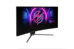 Le MSI MPG 346CQRF X24 ultrawide est un moniteur de jeu incurvé de 34 pouces à 240 Hz. (Source de l&#039;image : MSI)