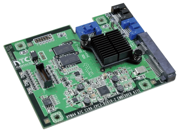Carte contrôleur RAID matériel Newtech Kite utilisée pour la protection des données dans le NAS Ness1300