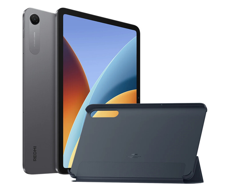 Le Redmi Pad 2 9.7 et son étui officiel.