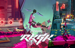 RKGK, ou Rakugaki, sera lancé au deuxième trimestre 2024 avec une palette de couleurs néon vives et des actions de plateforme au rythme effréné. (Source de l&#039;image : Gearbox Publishing - édité)