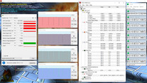 Stress test (60 minutes Prime95 + FurMark).