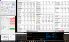 Stress test : Furmark et Prime95.