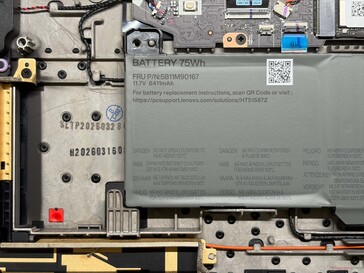 Informations sur la batterie
