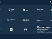 Plus d'une douzaine d'équipementiers vont commercialiser des smartphones équipés du chipset Snapdragon 888. (Source de l'image : Qualcomm)