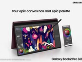 Le Galaxy Book2 Pro 360 est une alternative convertible au Galaxy Book2 Pro. (Image source : Samsung)