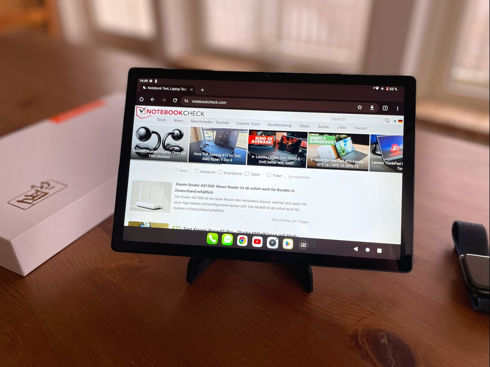 Test de la Teclast T45HD : tablette bon marché avec double carte SIM et  châssis métallique fin - Notebookcheck.fr