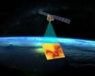Image représentant le satellite MethaneSAT. (Source de l'image : MethaneSAT - EDF)