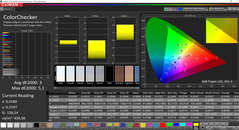 Lenovo ThinkPad T15 Gen 1 - ColorChecker.