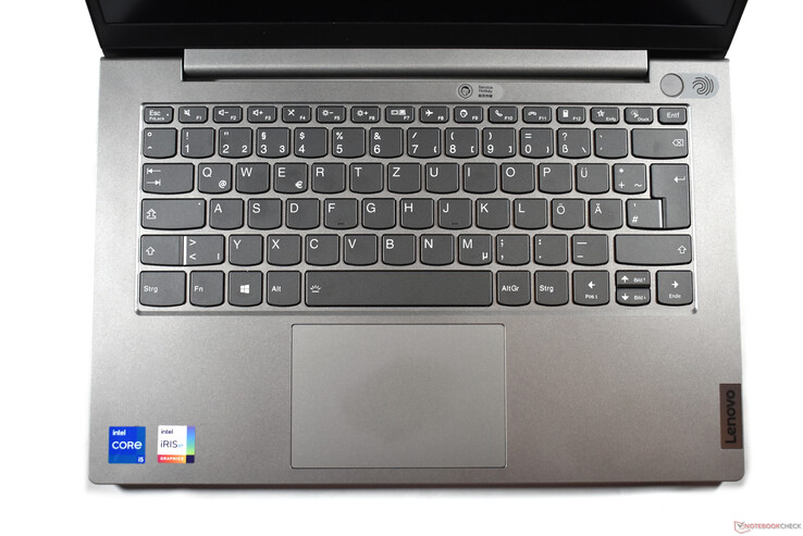 Lenovo ThinkBook 14 Gen 2 : Zone du clavier
