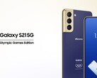 Le Galaxy S21 5G Olympic Games Edition remplace le modèle annulé l'année dernière. (Image source : NTT Docomo)