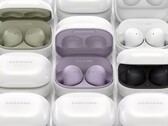 Le Galaxy Buds 2 sera disponible en quatre couleurs. (Image source : WalkingCat)