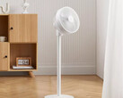 Le Mijia Smart DC Variable Frequency Standing Fan a une portée de 16 m (~52 ft). (Image source : Xiaomi via Youpin)