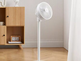 Le Mijia Smart DC Variable Frequency Standing Fan a une portée de 16 m (~52 ft). (Image source : Xiaomi via Youpin)