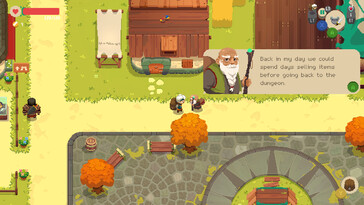 Photo : une capture d'écran du jeu Moonlighter.