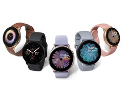 La montre Galaxy Watch Active 2 est l'une des deux montres intelligentes Samsung à recevoir de nouvelles fonctionnalités ce mois-ci. (Source de l'image : Samsung)