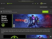 Nvidia GeForce Game Ready Driver 531.79 notification dans GeForce Experience (Source : Own)
