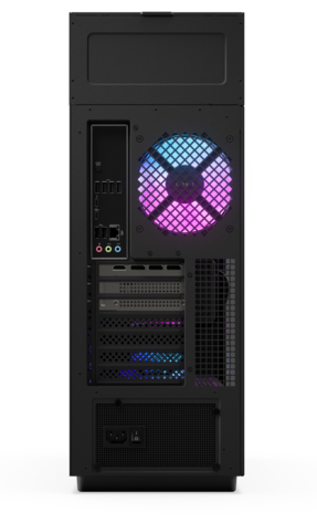 HP Omen Max 45L : E/S arrière. (Source de l'image : HP)