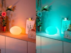 Philips Hue devrait lancer prochainement une version améliorée de la lampe de table Flourish (photo). (Source de l'image : Philips Hue)