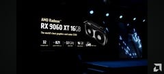 AMD a officiellement présenté le GPU Radeon Rx 9060 XT au Computex 2025 (source d&#039;image : AMD)