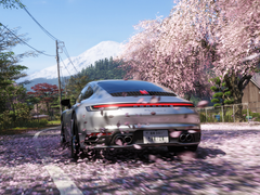 Vue arrière d'une Porsche 911 Carrera S dans Forza Horizon 6 au Japon
