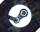 Plusieurs mods bien connus de la communauté Steam's Workshop sont signalés par des avis de retrait. Sur la photo, le logo de Steam. (Source de l'image : Steam - Edited)