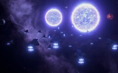 Stellaris est un jeu 4X RTS emblématique basé sur l'espace, avec de superbes variations et de l'exploration. (Source de l'image : Steam)