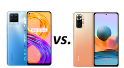 En test : Redmi Note 10 Pro vs. realme 8 Pro. Appareils de test fournis par Xiaomi Allemagne et realme Allemagne