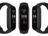 L'Amazfit Band 5 est en noir de minuit. (Source de l'image : Amazfit - édité)