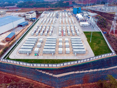 Station de stockage d'énergie hybride sodium-lithium. (Source de l'image : Xinhua)