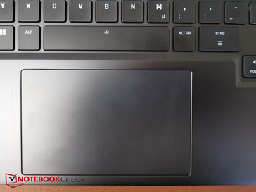 Le pavé tactile