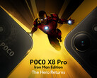 Le Poco X8 Pro Iron Man Edition est doté d'un design arrière unique.