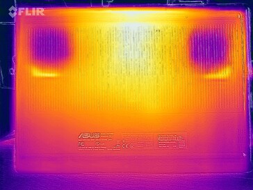 Test de résistance de la carte thermique (en bas)
