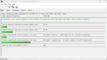LatencyMon - Vue d'ensemble