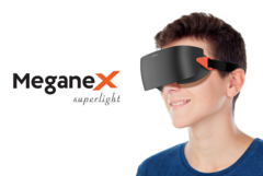 Shiftall annonce le casque VR super léger MeganeX avec deux écrans OLED 2560x2560 120 Hz. (Source : Shiftall)