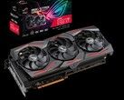 La Radeon RX 6800 XT d'ASUS ROG STRIX pourrait offrir une amélioration majeure par rapport au vaisseau amiral actuel d'AMD, la RX 5700 XT (Source de l'image : ASUS)