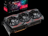La Radeon RX 6800 XT d'ASUS ROG STRIX pourrait offrir une amélioration majeure par rapport au vaisseau amiral actuel d'AMD, la RX 5700 XT (Source de l'image : ASUS)