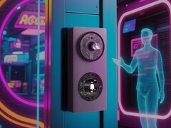 Aqara semble être sur le point de lancer la Camera Doorbell Hub G410 ; image de teaser sur les médias sociaux. (Source de l'image : Aqara via X.com)