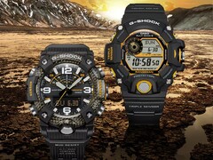 La nouvelle montre Casio G-Shock GDG-B100 pourrait s'inspirer de la GG-B100Y (à gauche)