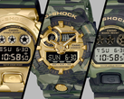 Casio : Premier aperçu des quatre nouvelles montres G-Shock "Camo and Gold" qui devraient être lancées en juin