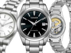 Les nouvelles montres automatiques Citizen KEI se déclinent en cinq coloris distincts.