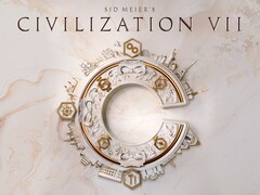Illustration officielle de « Sid Meier's Civilization VII » présentant l'emblème central de ce jeu de stratégie.