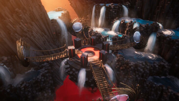 Une image montrant un environnement dans Dreamscaper.