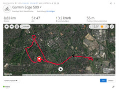 GPS Garmin Edge 500 vue générale.