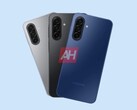 Rendu non officiel du Galaxy A17 en trois variantes de couleur. (Source de l'image : Android Headlines)