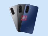 Rendu non officiel du Galaxy A17 en trois variantes de couleur. (Source de l'image : Android Headlines)
